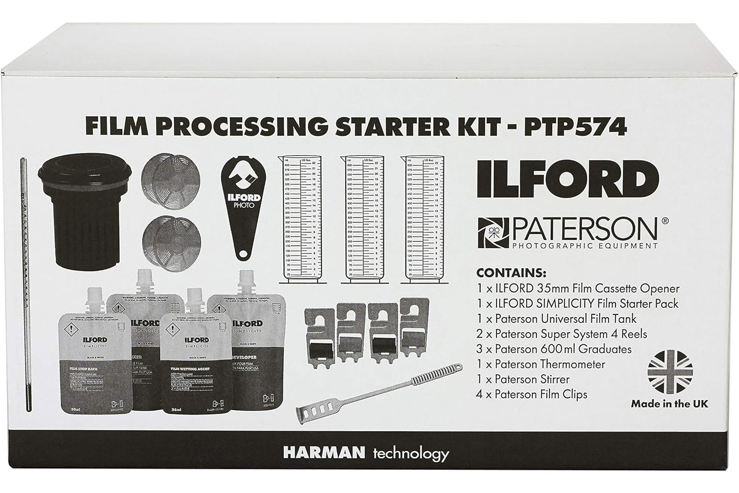 ILFORD & Paterson Film Processor Starter Kit 2